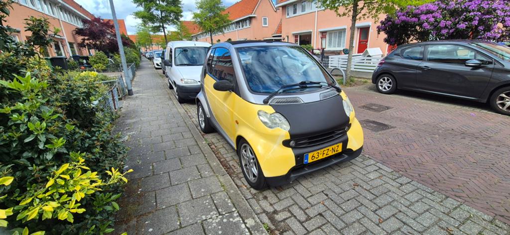 Smart 0.6 40KW Cabrio automaat, Auto's, Overige Auto's, Automaat, 54 pk, 18 €/maand, Cabriolet