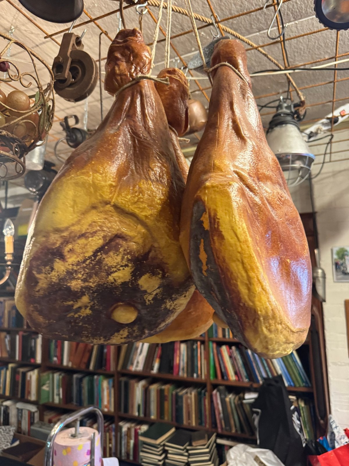 Realistische Kunststof Hammen - Rustieke Decoratie, Ophalen of Verzenden