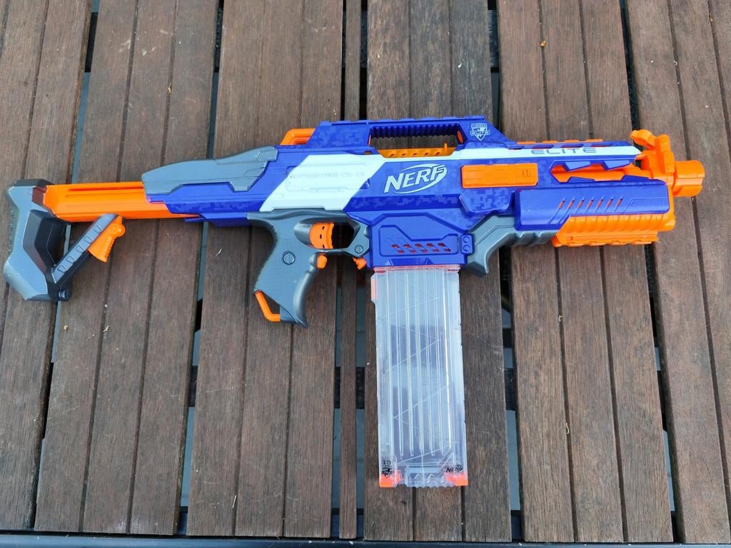 Nerf Elite Rapidstrike CS-18 Blaster, Ophalen, Gebruikt
