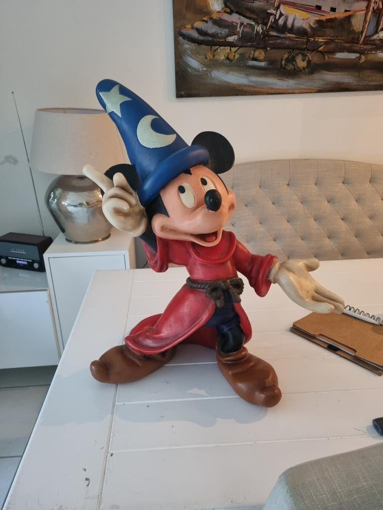 Groot Mickey Mouse Beeld - Disney Fantasia, Ophalen, Gebruikt