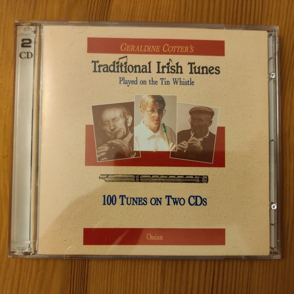 Geraldine Cotter's Traditional Irish Tunes on tin whistle CD, Ophalen of Verzenden, Gebruikt, Europees
