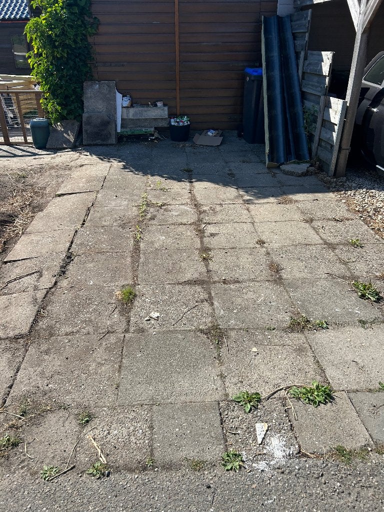Grindtegels gratis, Ophalen, Gebruikt, Beton, Terrastegels