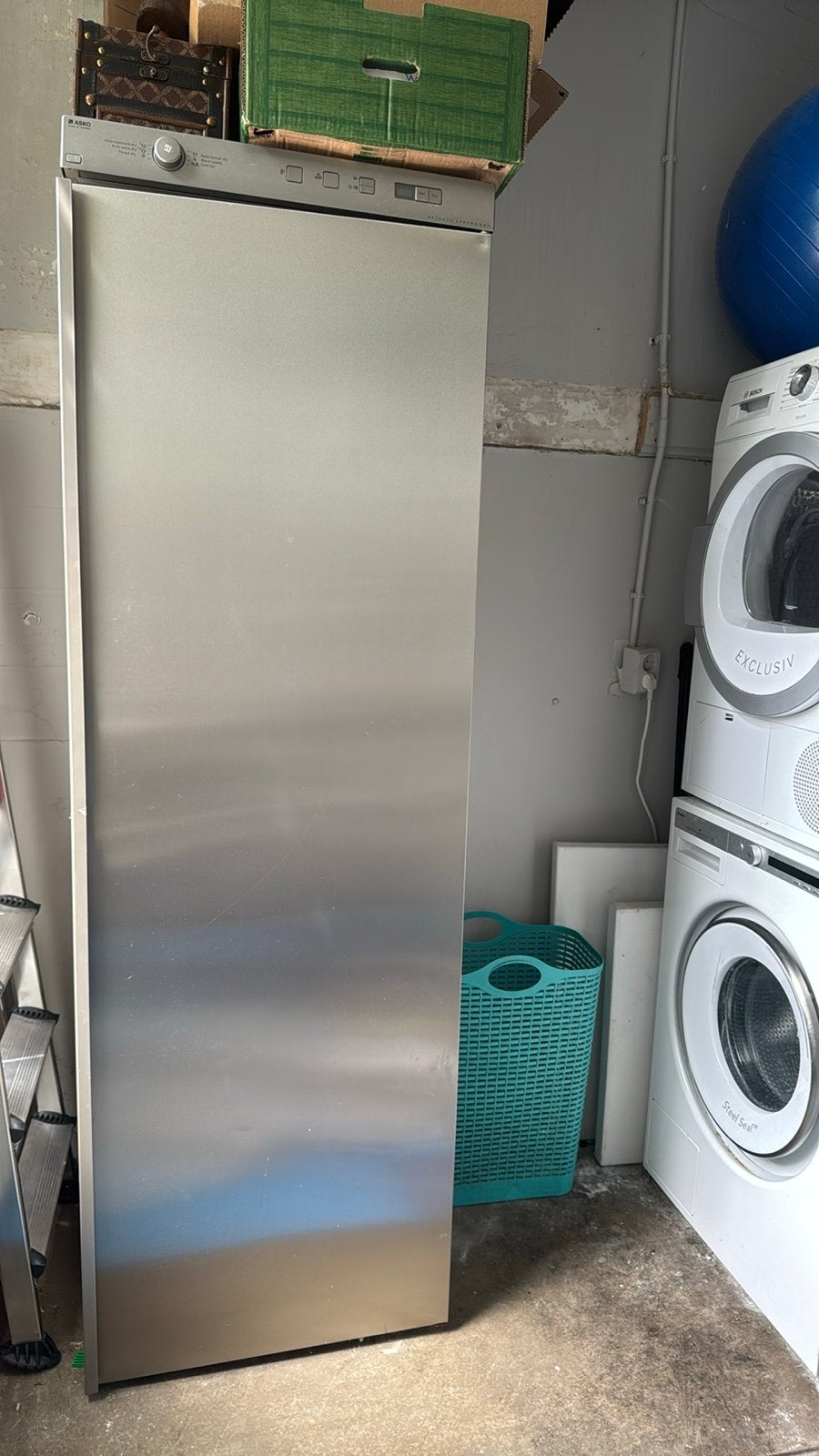 Asko droogkast: snel en zacht drogen voor delicate items, Ophalen, Gebruikt, Overige typen, 95 cm of meer