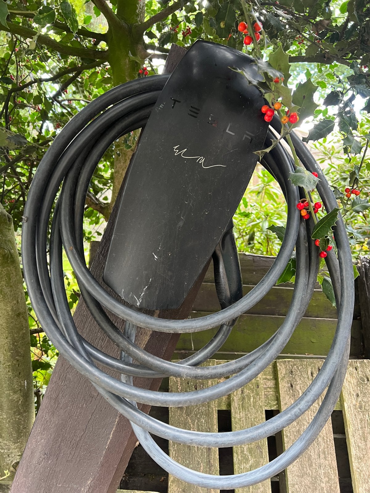 Tesla Wall Connector Gen 1 Laadpaal met kabel, Ophalen of Verzenden, Gebruikt