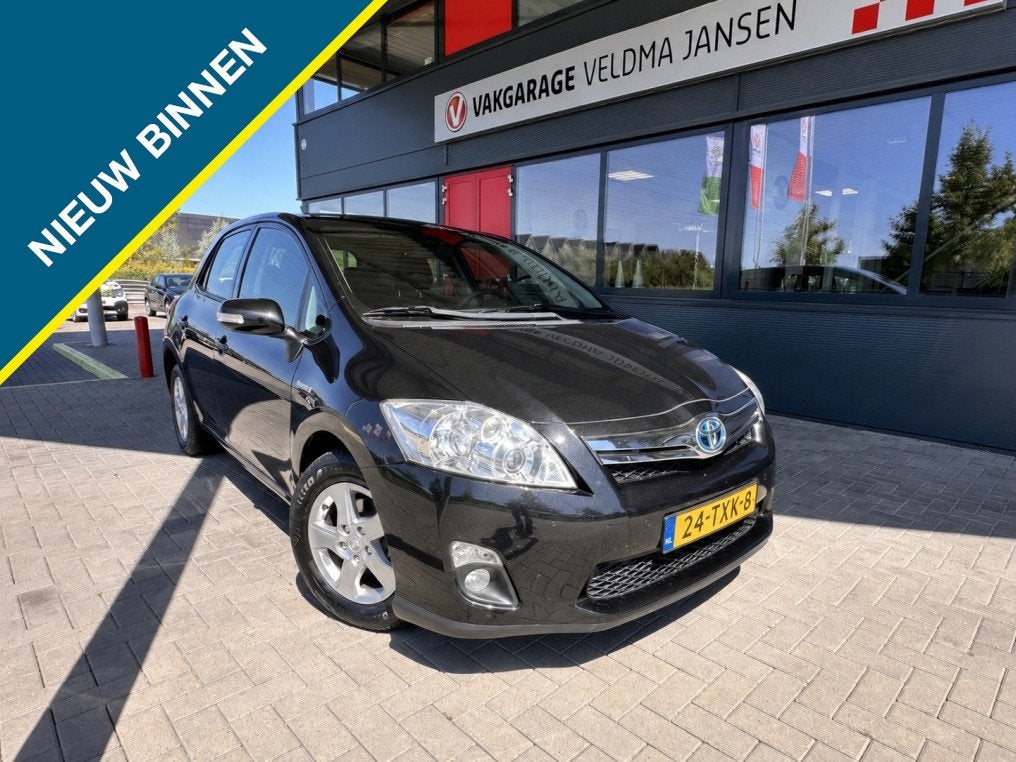 Toyota Auris 1.8 FULL HYBRID ASPRATION (bj 2012, automaat), Auto's, Euro 5, Stof, Gebruikt, 4 cilinders