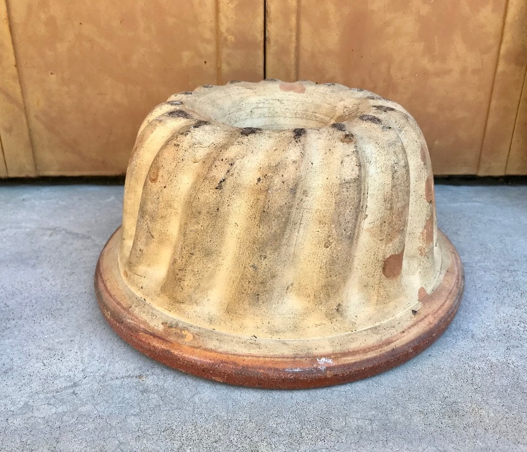 Terracotta aardewerk geglazuurde tulbandvorm, Antiek en Kunst, Antiek | Keramiek en Aardewerk, Ophalen of Verzenden