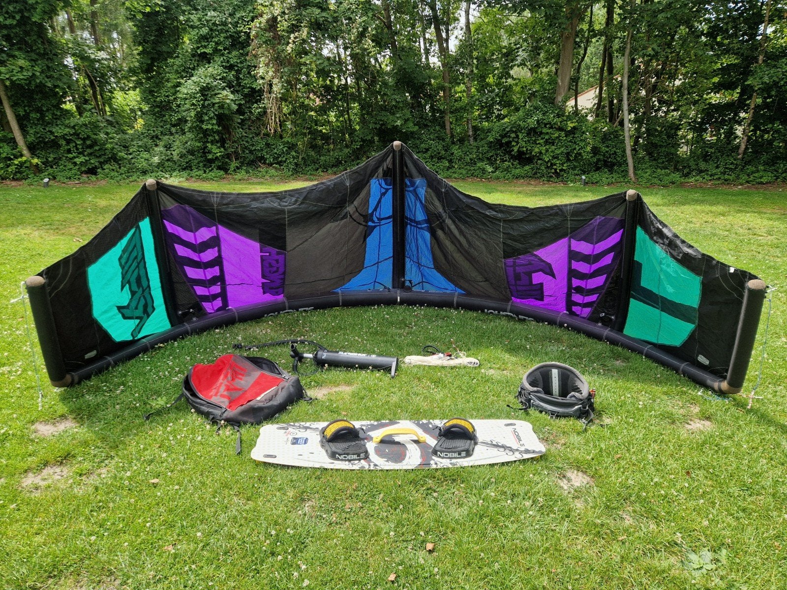 Complete Kitesurf Set: Slingshot RPM Kite & Noble Board, Watersport en Boten, Twintip, Ophalen of Verzenden, Gebruikt