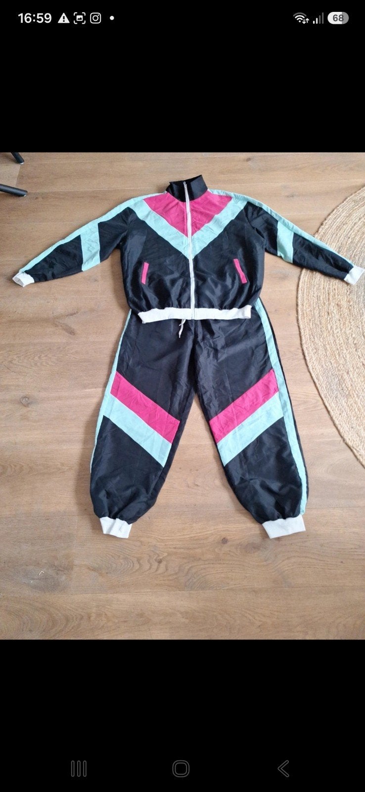 fout trainingspak 80's 90's retro gabber xxl, Overige maten, Ophalen of Verzenden, Kleding, Overige thema's