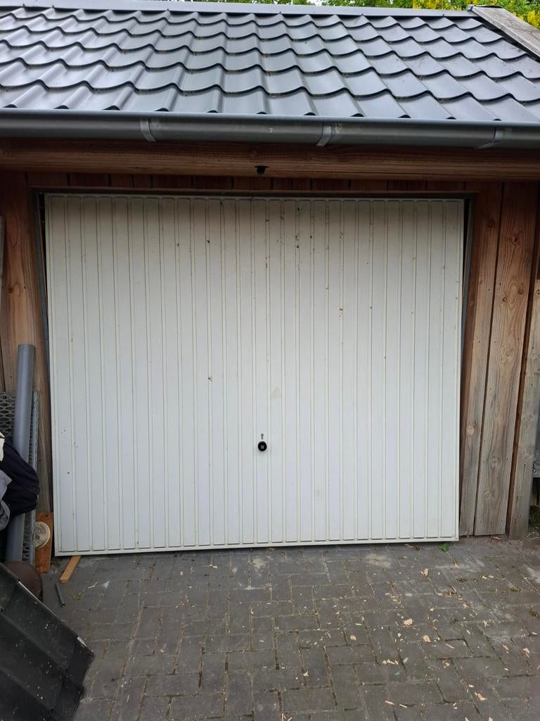 Kanteldeur garagedeur, Gebruikt, Garagedeur, Ophalen of Verzenden, 120 cm of meer