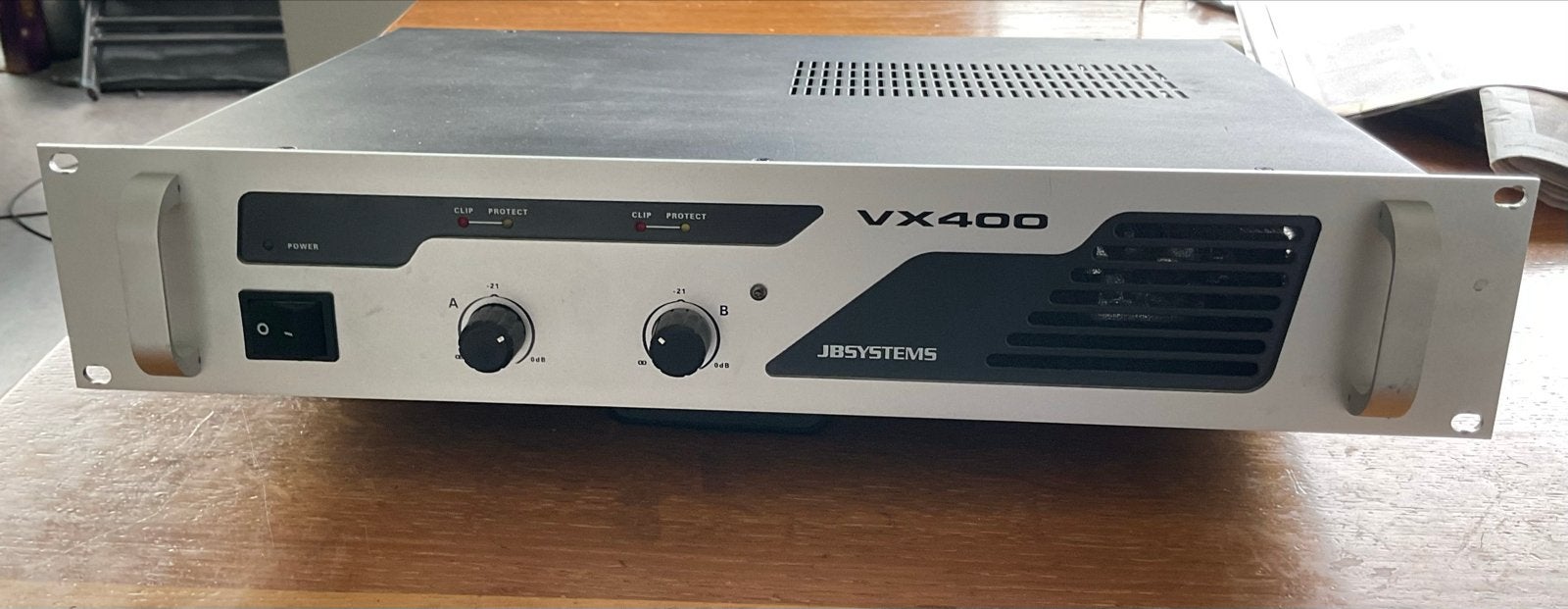 JB Systems VX 400 Professionele Eindversterker, Ophalen of Verzenden, Gebruikt