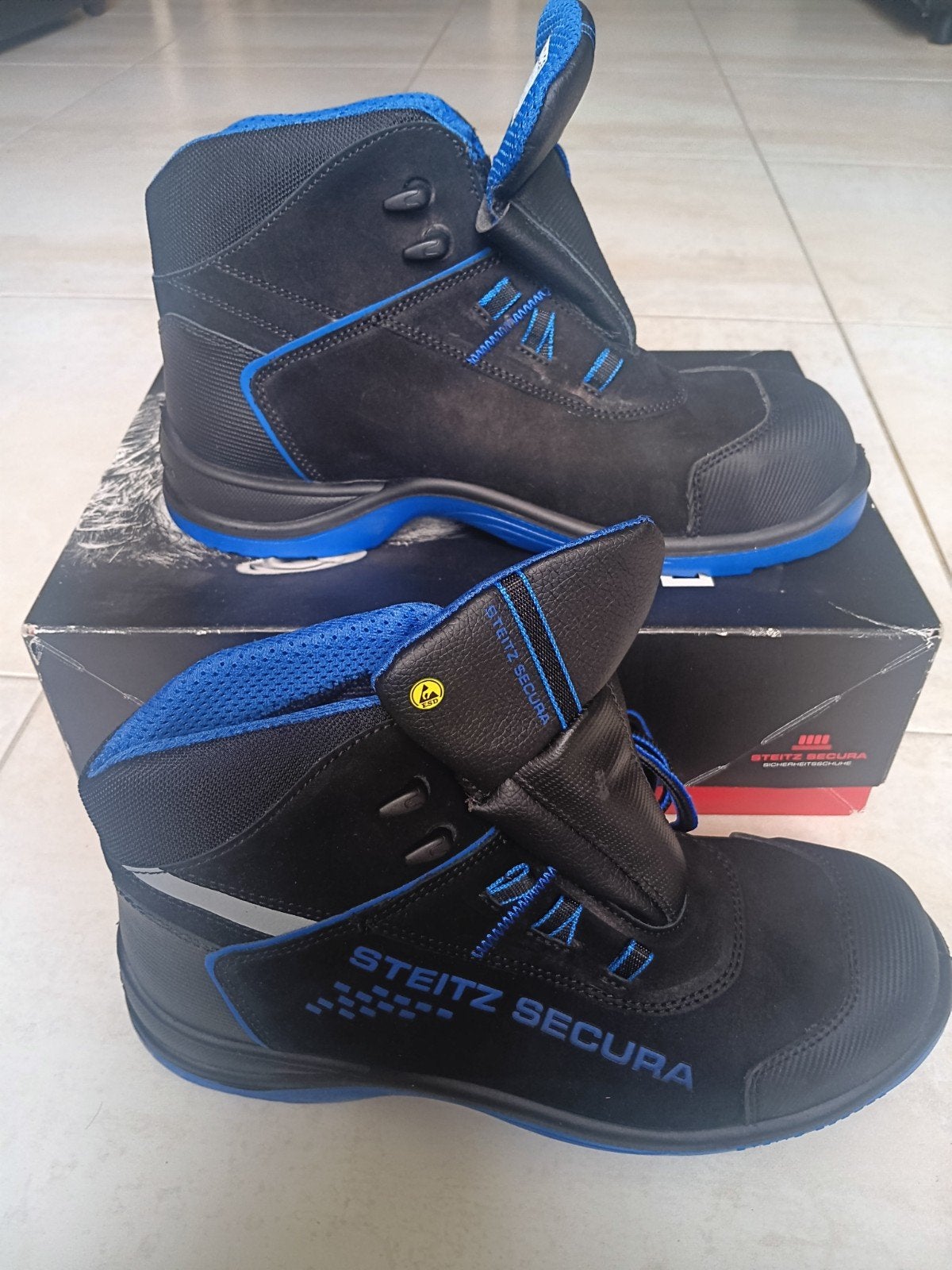 steitz veiligheids schoenen maat 42 hoog s3, Ophalen of Verzenden, Nieuw, Steitz