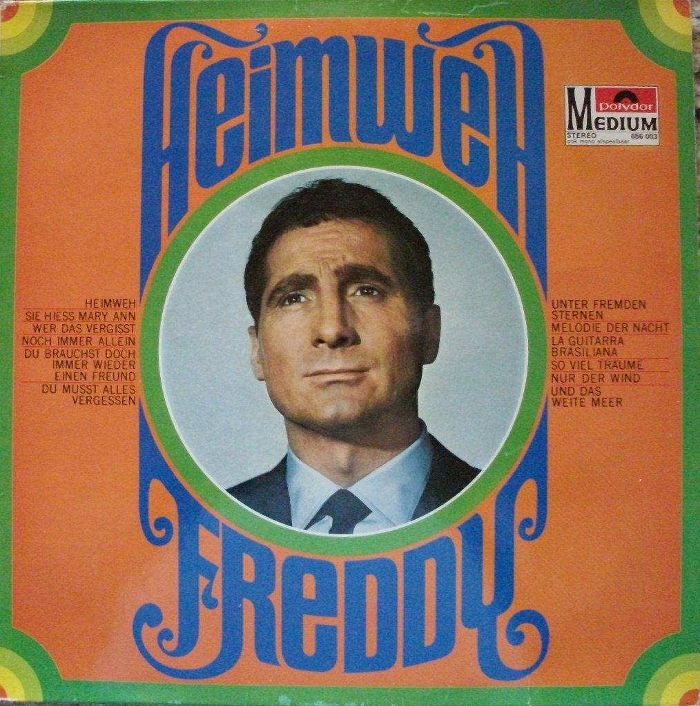LP Freddy Quinn - Heimweh., Cd's en Dvd's, Verzenden, Zo goed als nieuw, 12 inch