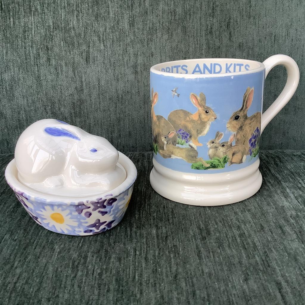 Emma Bridgewater - servies - BUNNY 🐇 Coddler - Mug - Nieuw!, Overige typen, Nieuw, Ophalen of Verzenden, Overige stijlen
