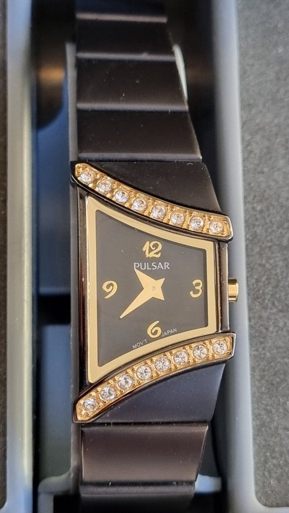 Pulsar dames quartzhorloge PEGG38X1, Overige merken, Staal, Staal, Polshorloge