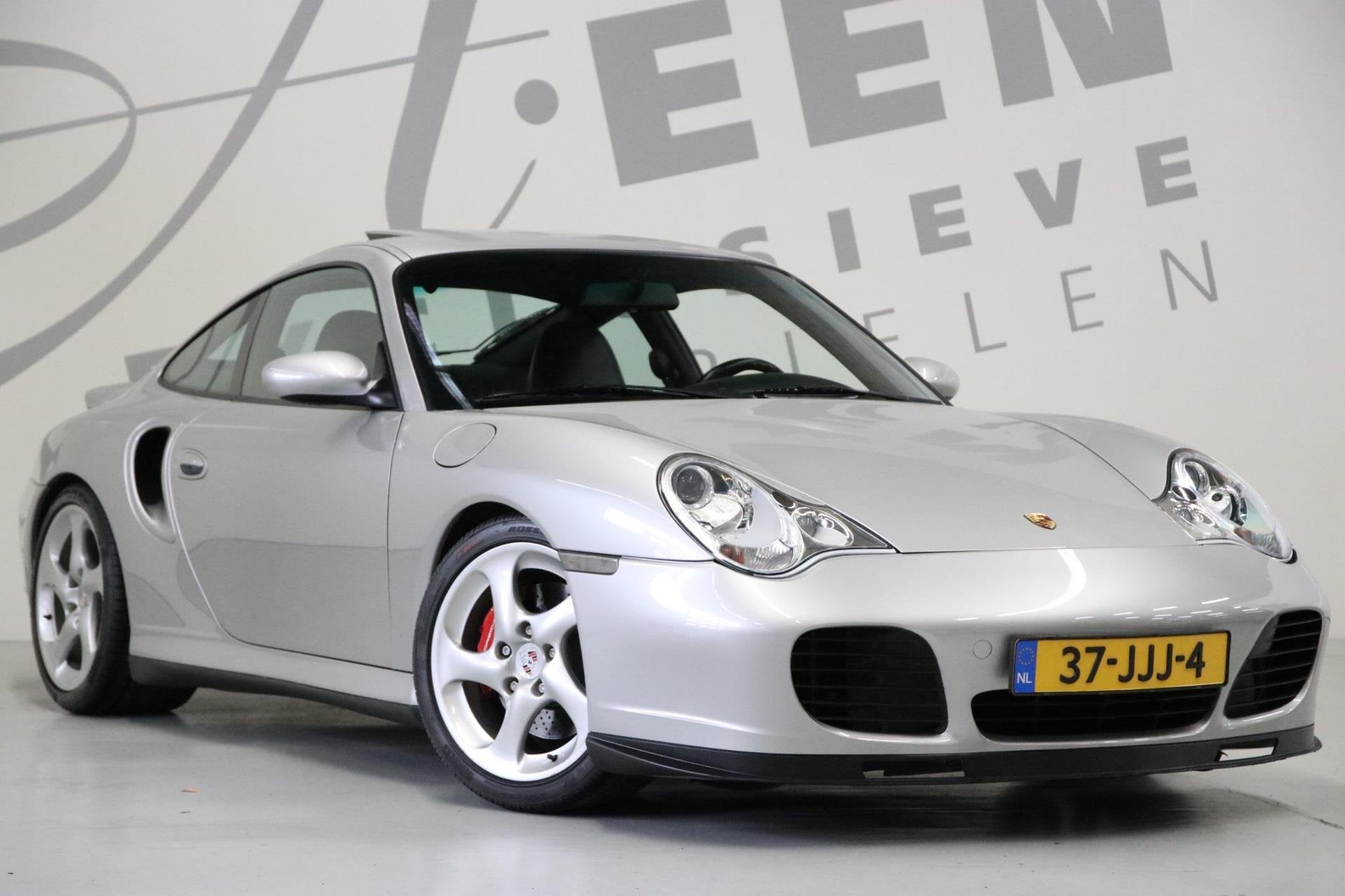 Porsche 911 3.6 Coupé Turbo/ compl.historie aanwezig/, Gebruikt, Zwart, 4 stoelen, Leder