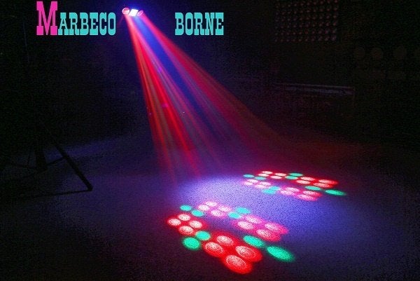 Uranus Double Moon, Licht effect, LED met Stroboscoop New, Geluidgestuurd, Nieuw, Info@marbeco.nl, BeamZ
