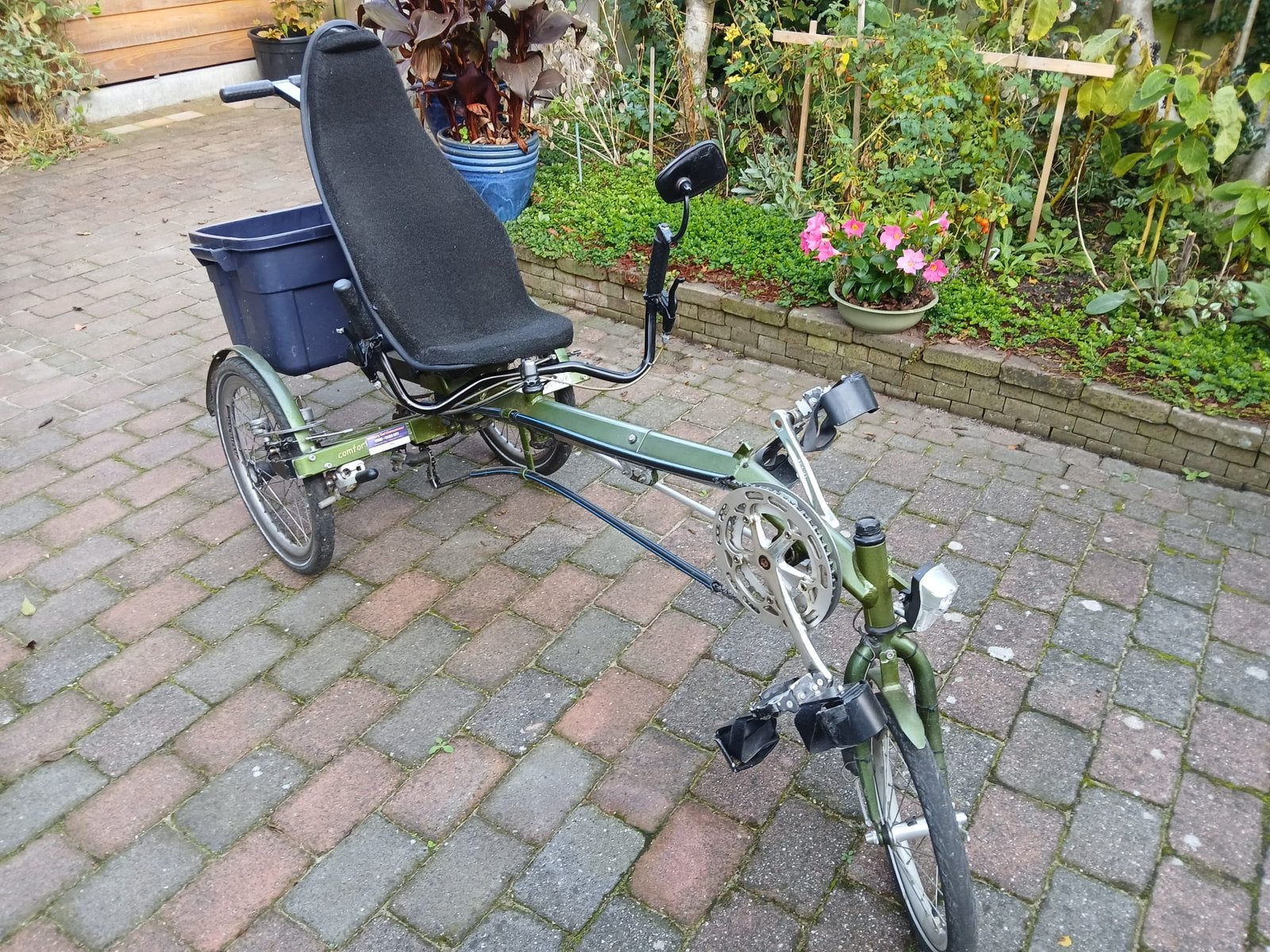 Driewiel-ligfiets, Fietsen en Brommers, Ophalen of Verzenden, Gebruikt, Overige merken