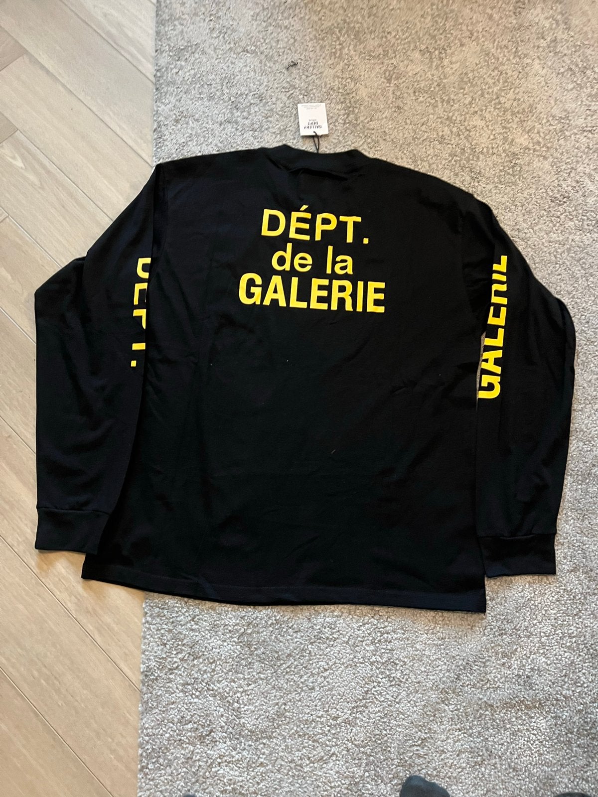 GALERIE DEPT. Longsleeve Zwart Maat L, Kleding | Heren, Ophalen of Verzenden, Nieuw, Maat 52/54 (L), Zwart
