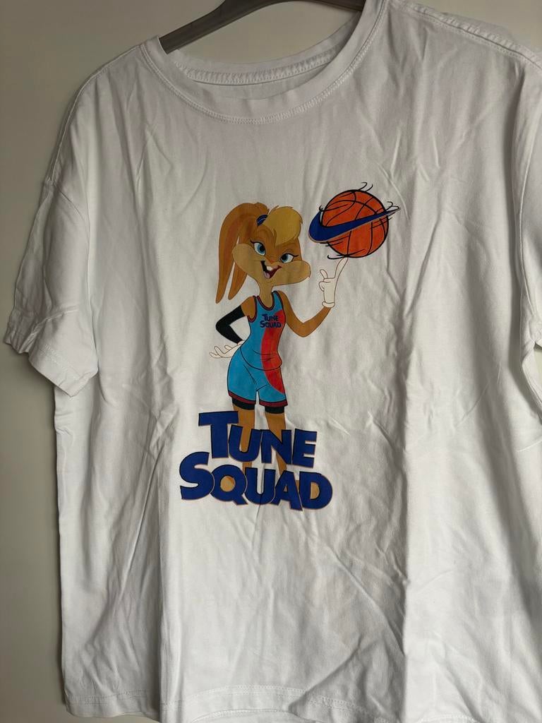 Nike Space Jam Tune Squad T-shirt, Maat 38/40 (M), Wit, Ophalen of Verzenden, Zo goed als nieuw