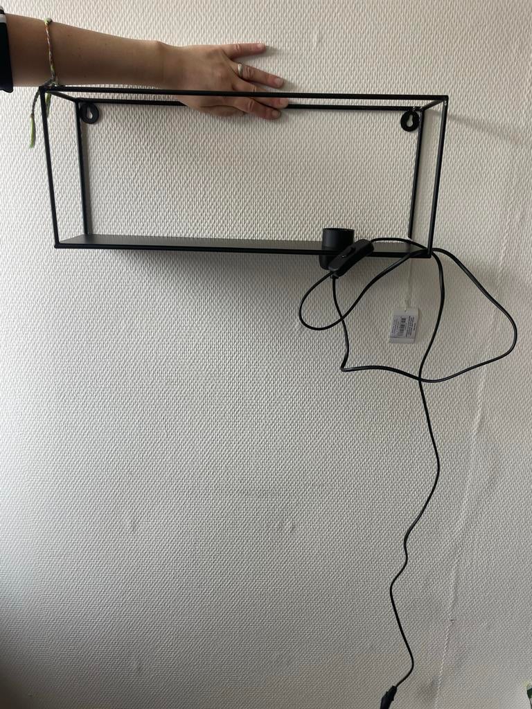 Nieuwe Dresden Wandlamp incl lamp, Ophalen of Verzenden, Nieuw, Metaal