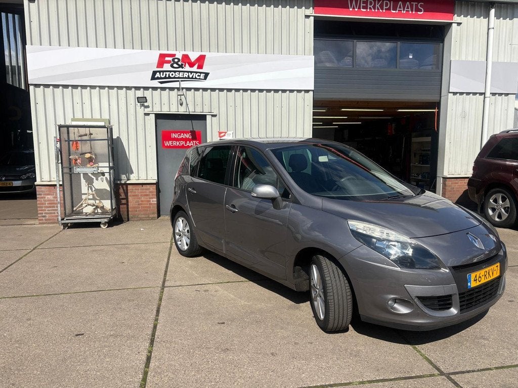 Renault Scénic 1.4 TCE Parisienne Clima, pdc achter, trekha, Auto's, Renault, Voorwielaandrijving, Euro 5, Stof, Gebruikt