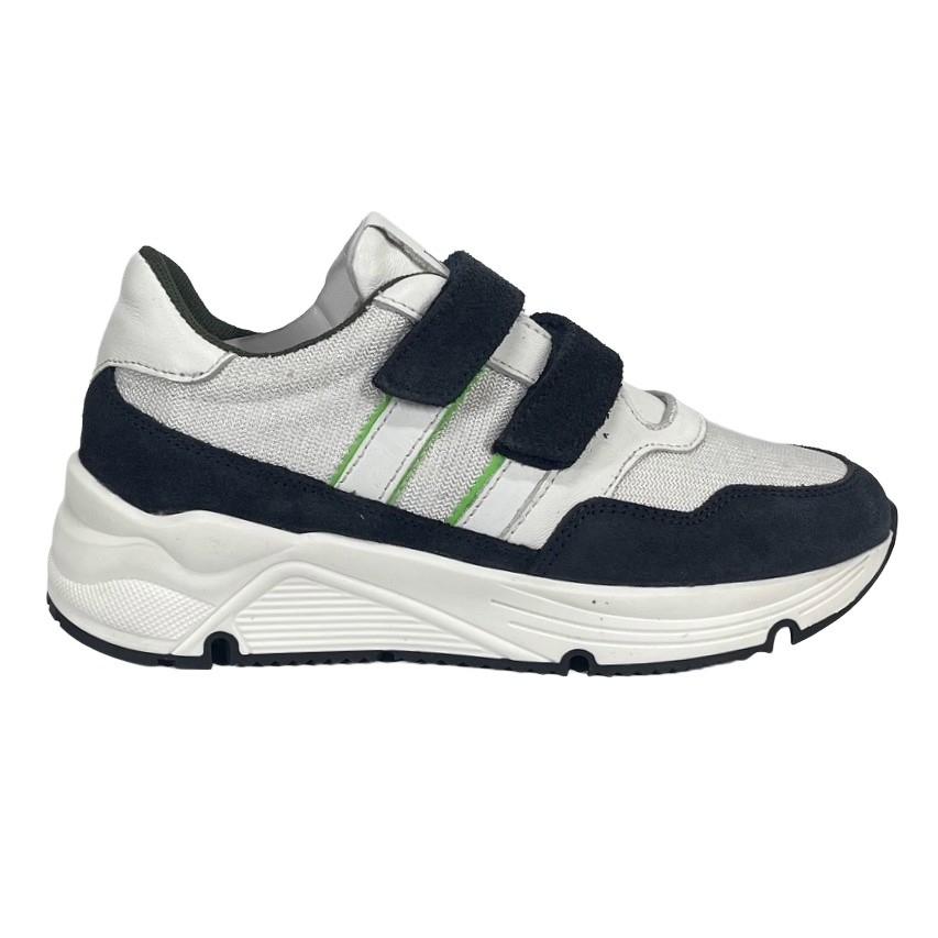 JOPPER maat 38 sneaker wit/navy klittenband gratis verzenden, Verzenden, Schoenen, Nieuw, JOPPER BY HIP