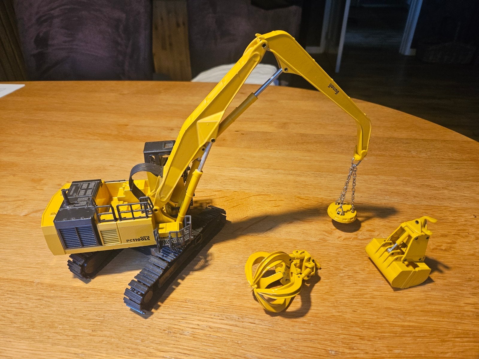 rupskraan Komatsu PC1100LC, Ophalen of Verzenden, Hijskraan, Tractor of Landbouw