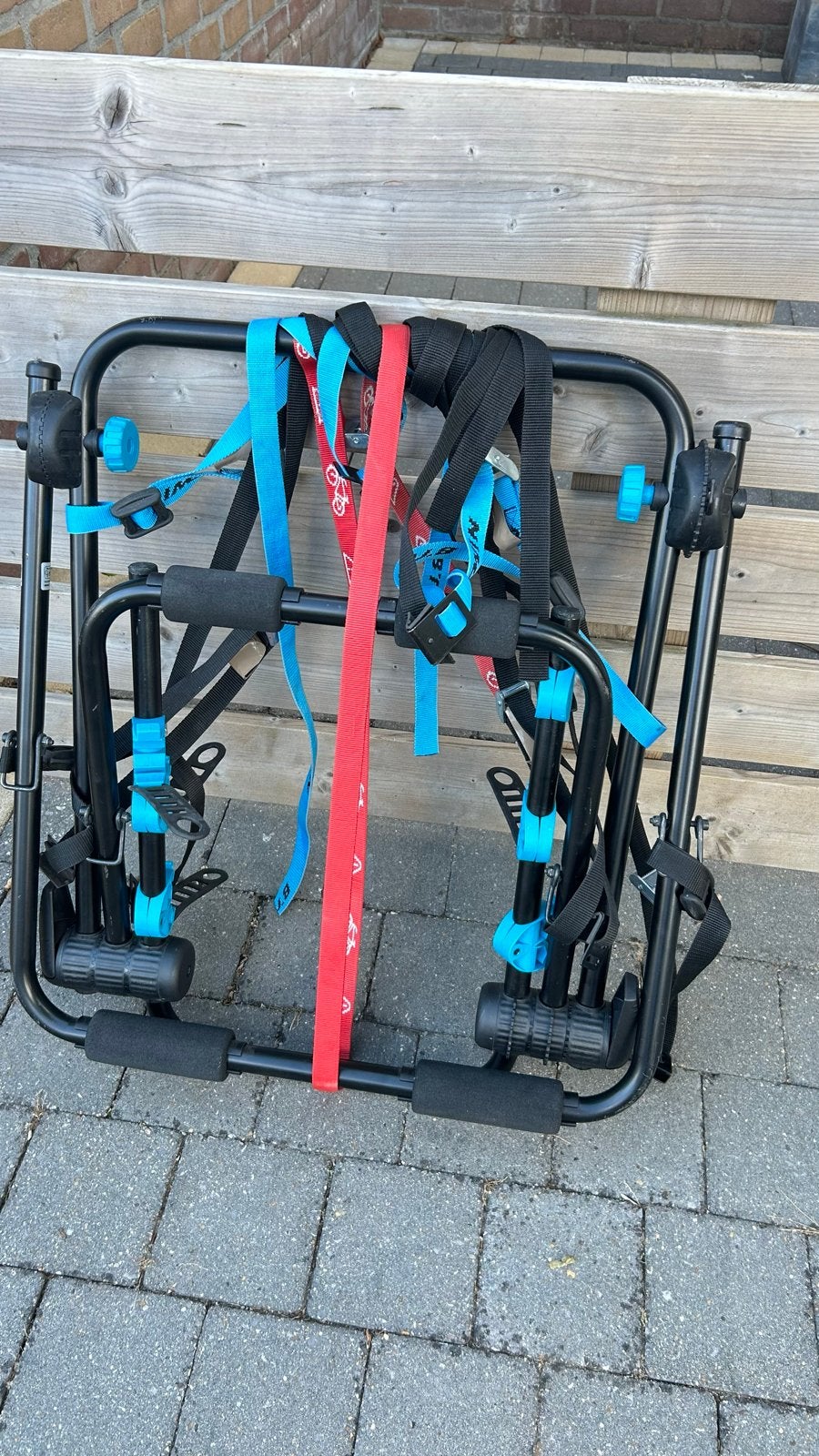 B'Twin Fietsendrager - Achterklepdrager, Ophalen, 3 fietsen of meer, Zo goed als nieuw, Achterklepdrager
