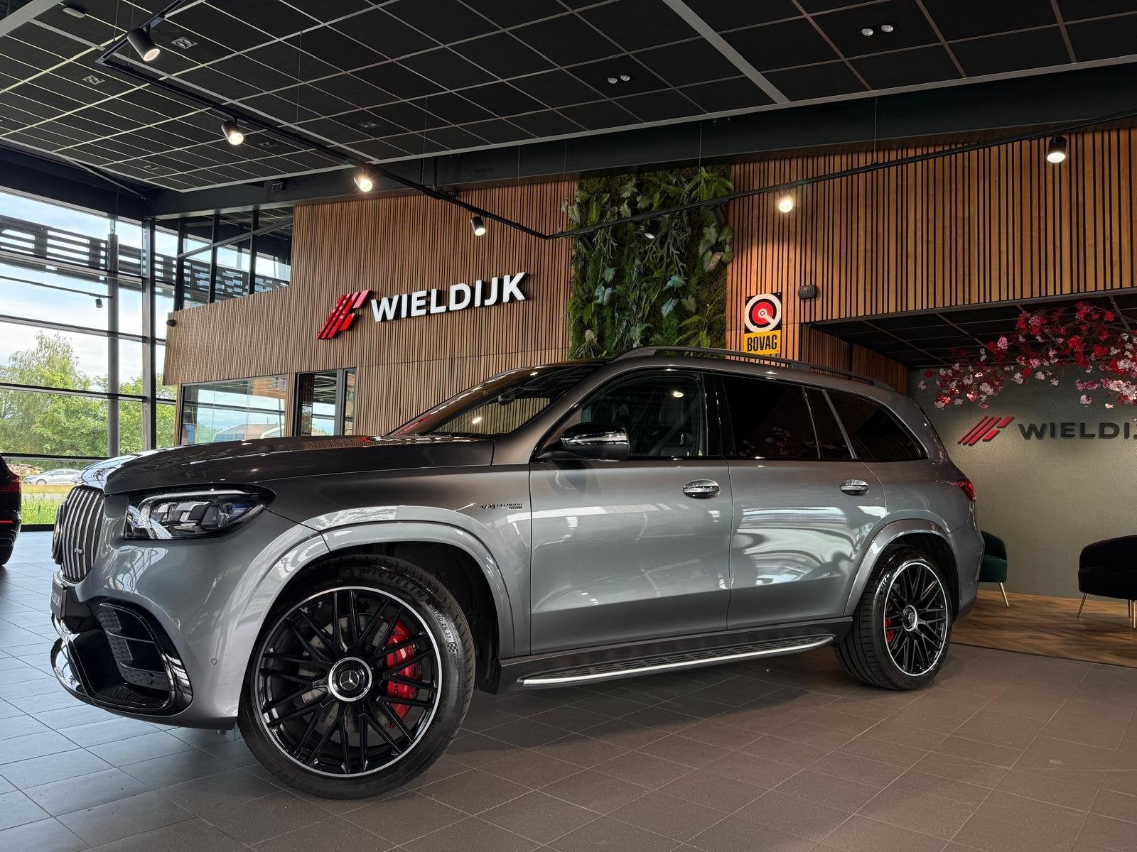 Mercedes-Benz GLS AMG 63 4MATIC+ Premium Plus Ster garantie, Auto's, Dealer onderhouden, Gebruikt, Verblindingsvrij grootlicht