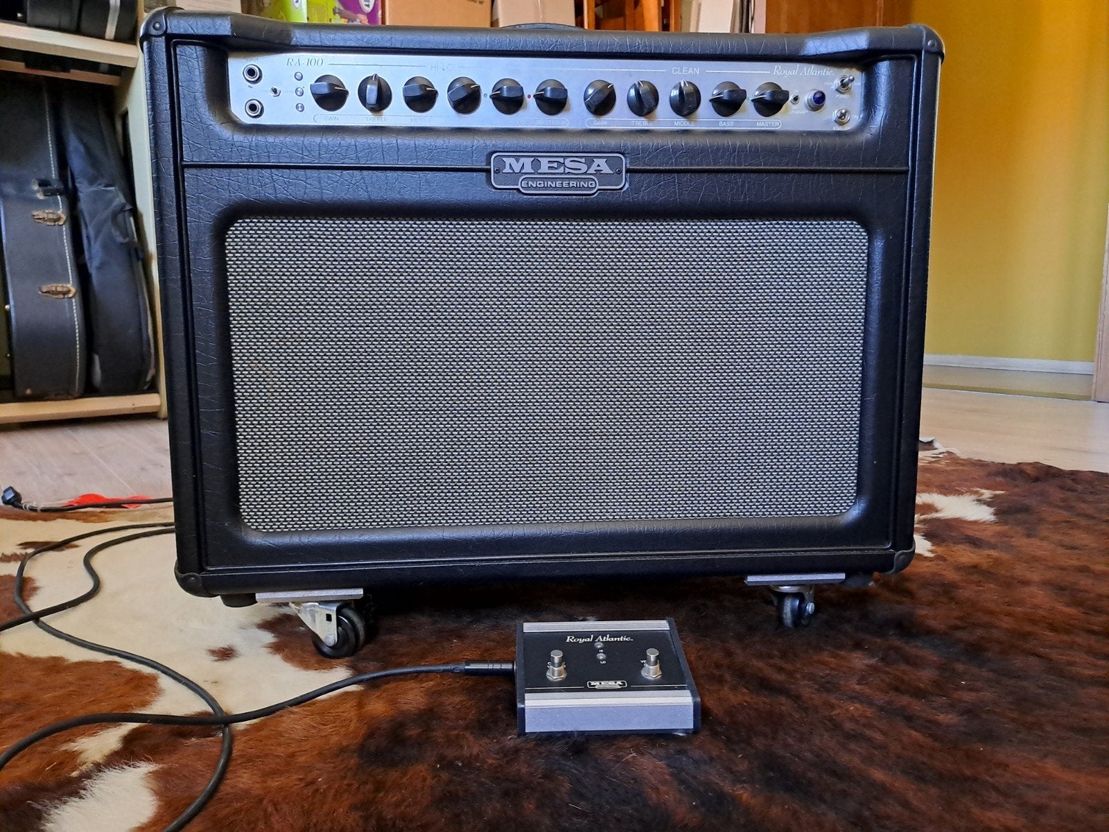 Mesa Boogie Royal Atlantic RA-100 Gitaarversterker Combo, Muziek en Instrumenten, Ophalen, Gebruikt, Gitaar, 100 watt of meer