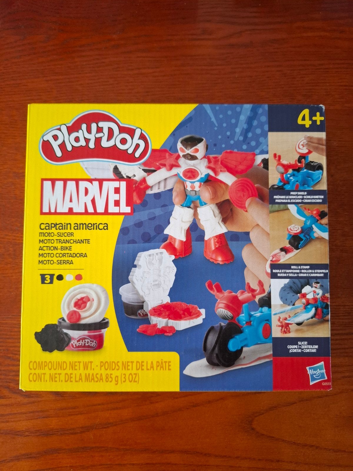 Play-Doh Marvel Captain America Motorsnijder, Ophalen of Verzenden, Nieuw