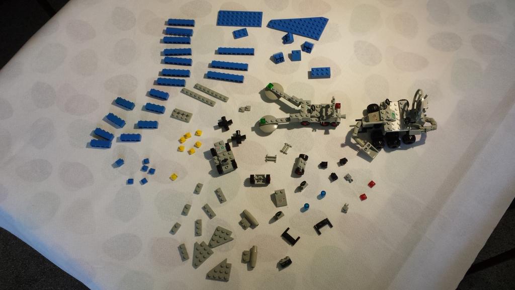 lego vintage space ruimte maan onderdelen vintage steentjes, Kinderen en Baby's, Speelgoed | Duplo en Lego, Ophalen, Gebruikt