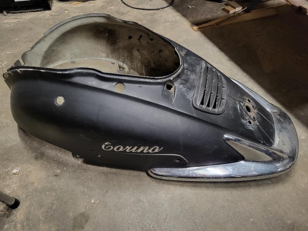 Kappenset, Retro scooter, mat zwart, GY6, AGM, La Souris, Fietsen en Brommers, Brommeronderdelen | Scooters, Ophalen, Gebruikt