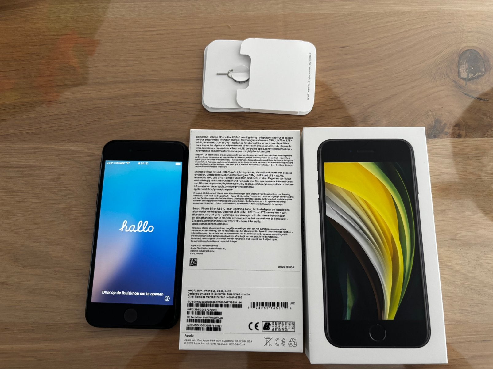 Iphone SE 2020, Telecommunicatie, Mobiele telefoons | Apple iPhone, Gebruikt, Zwart, Ophalen of Verzenden, 64 GB