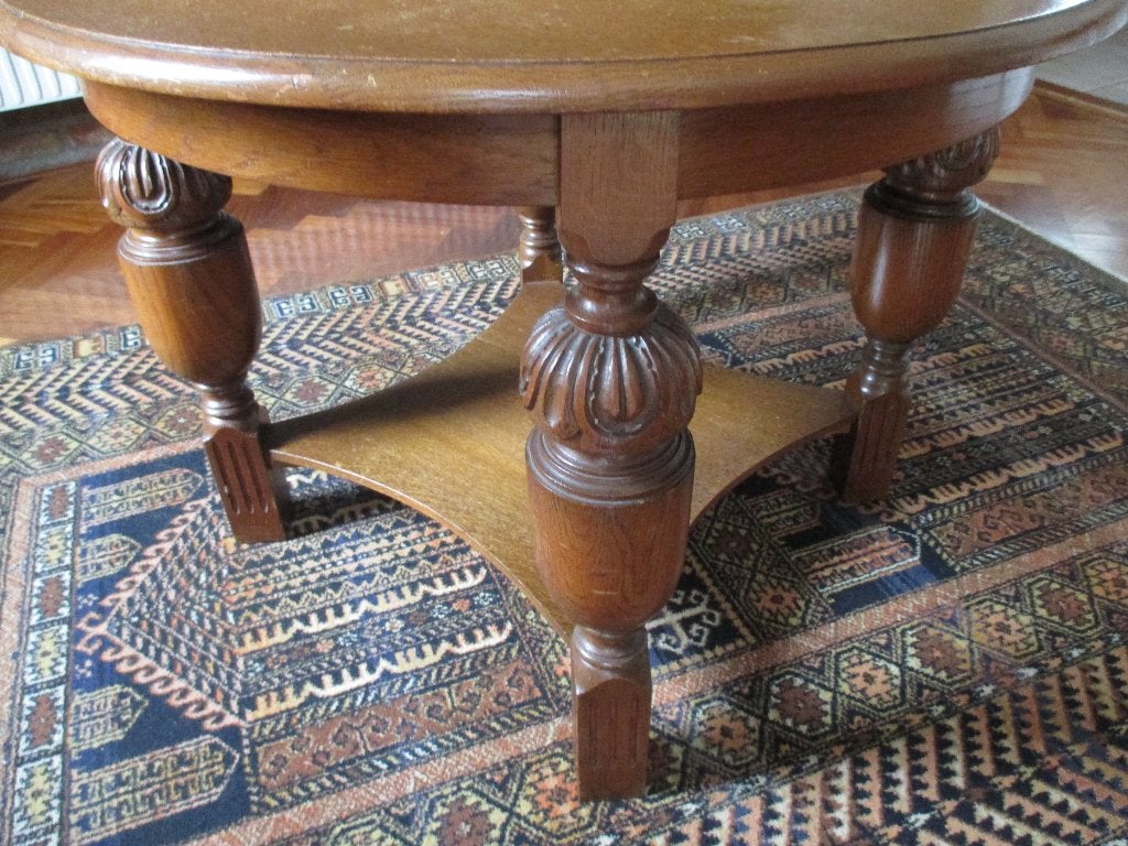 Antieke salontafel, Ophalen