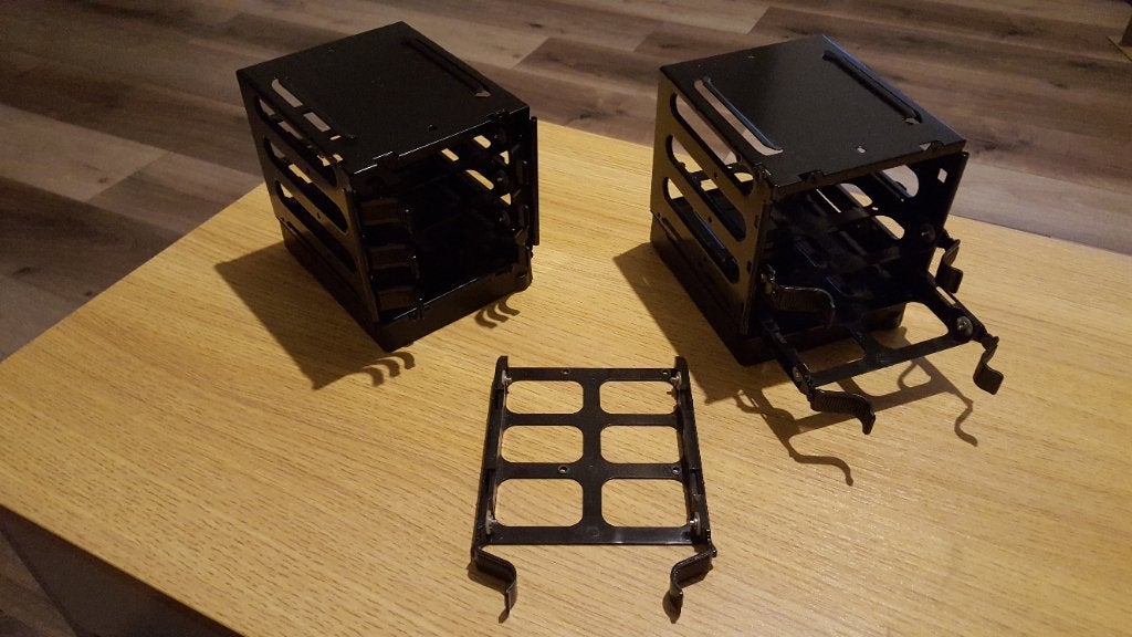 Corsair Obsidian 750d hdd houders 3.5", Ophalen of Verzenden, Zo goed als nieuw