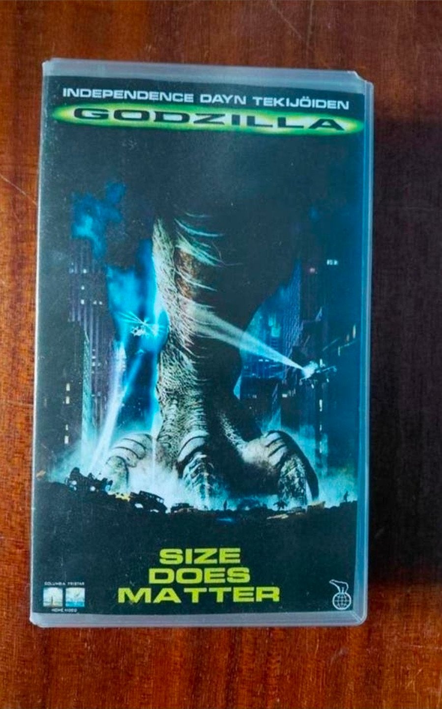 Godzilla videoband. Opgenomen van tv., Gebruikt, Alle leeftijden, Ophalen of Verzenden, Actie en Avontuur