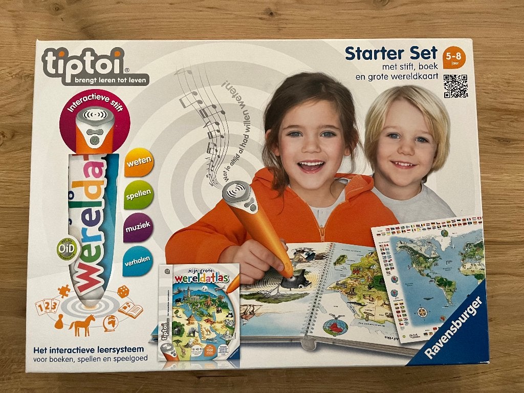 TIPTOI - starterset, Kinderen en Baby's, Ophalen of Verzenden, Zo goed als nieuw, Ontdekken