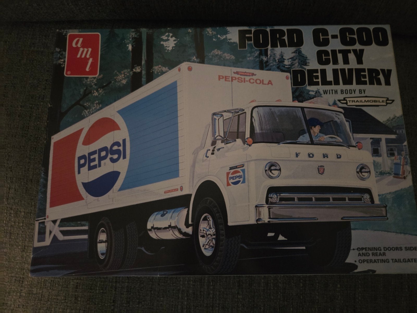 Amt nr.804/06 ford c-600 city delivery, Ophalen of Verzenden, Zo goed als nieuw, Groter dan 1:32, Auto