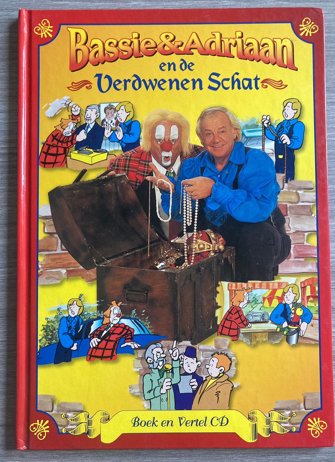 Bassie en Adriaan en de verdwenen schat + Audio, Boeken, Ophalen of Verzenden, Gelezen