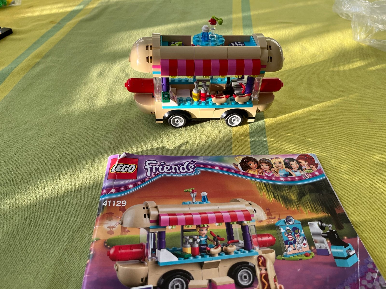 LEGO Friends Hotdog Foodtruck (41129), Ophalen of Verzenden, Gebruikt, Overige merken