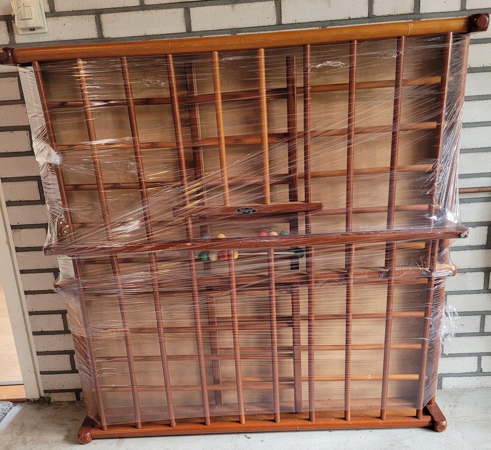 Houten kinderbox of puppy ren, Ophalen, Met plank(en), Gebruikt, 100 tot 150 cm