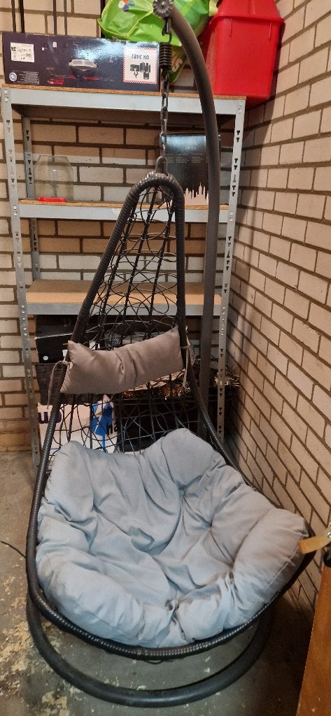 Hangstoel, Tuin en Terras, Ophalen, Gebruikt, Metaal