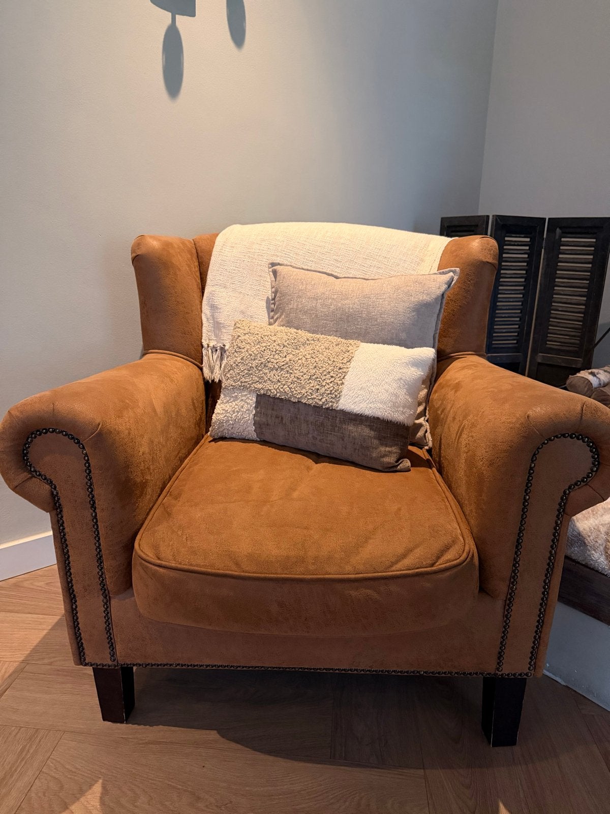 Comfortabele fauteuil van UrbanSofa by Ira Ness, Huis en Inrichting, Ophalen, Gebruikt, Stof, 75 tot 100 cm