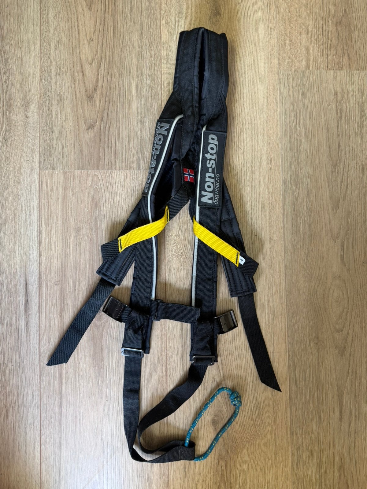 Non stop dogwear free motion harnas, black maat 4, Ophalen of Verzenden, Zo goed als nieuw