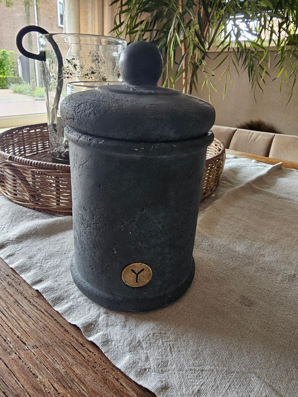 pakket landelijke woon accessoires. KOOPJE, Ophalen, Gebruikt, Landelijk, Glas