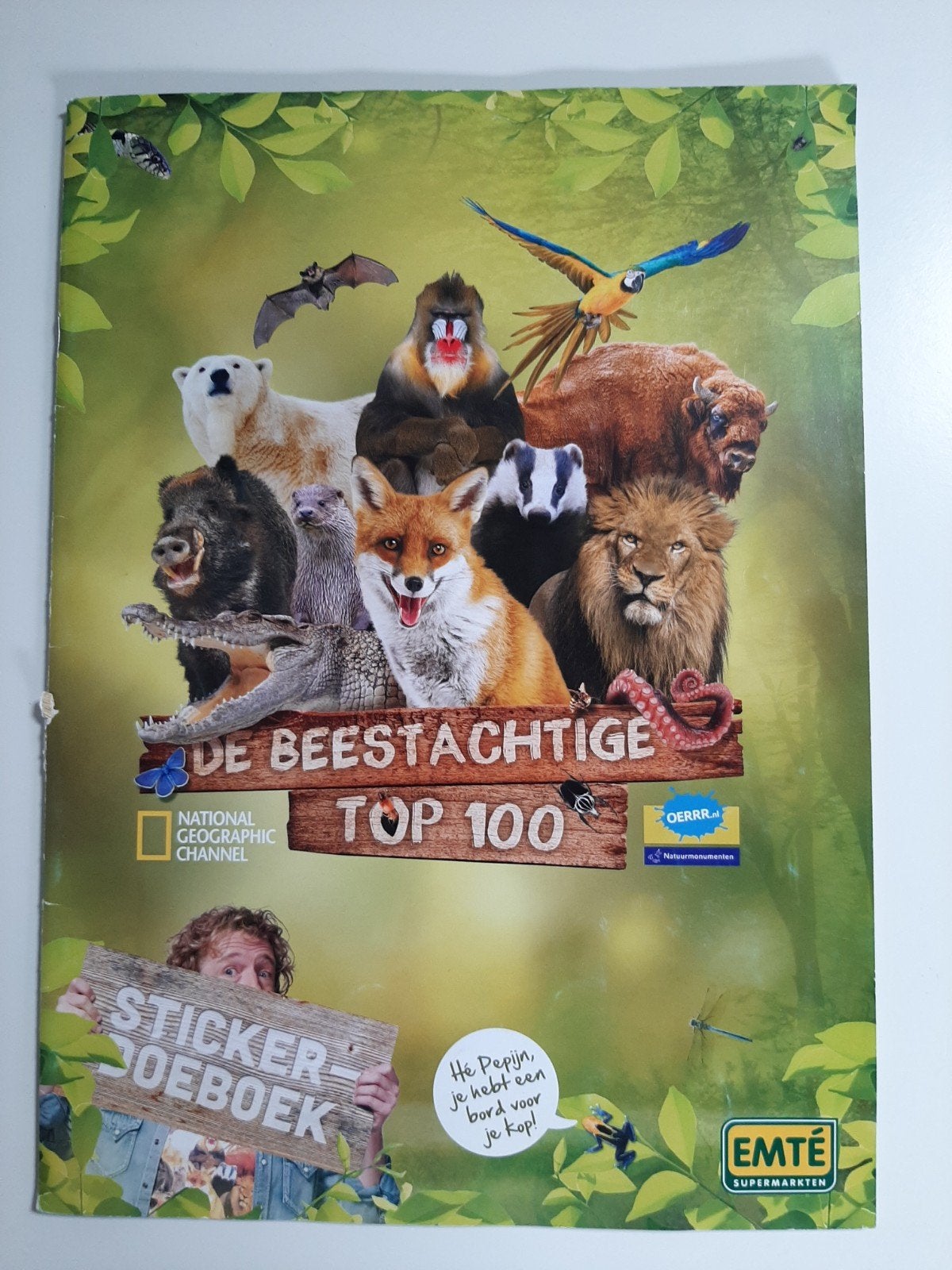 Verzamel album, sticker doeboek Emte 2015, Ophalen of Verzenden, Zo goed als nieuw