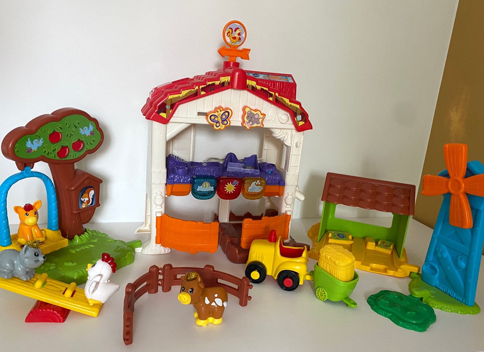 Vtech dierenboerderij, Ophalen of Verzenden, Zo goed als nieuw, Overige typen, Met licht