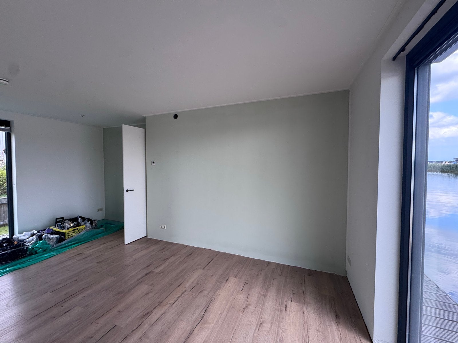 Kliklaminaat in zeer goede staat - 87 m² - Zeewolde, Ophalen, Zo goed als nieuw, 75 m² of meer, Laminaat