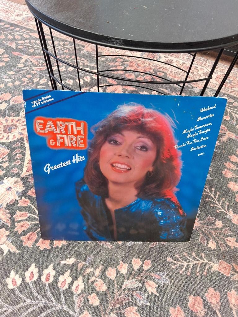 Earth and fire  greatest hits, Cd's en Dvd's, Vinyl | Rock, Ophalen of Verzenden, Gebruikt, 12 inch, Poprock
